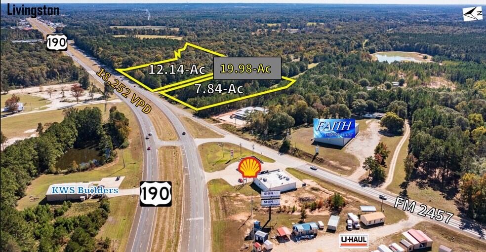 5481 US Highway 190 W, Livingston, TX à vendre - Photo du bâtiment - Image 3 de 9