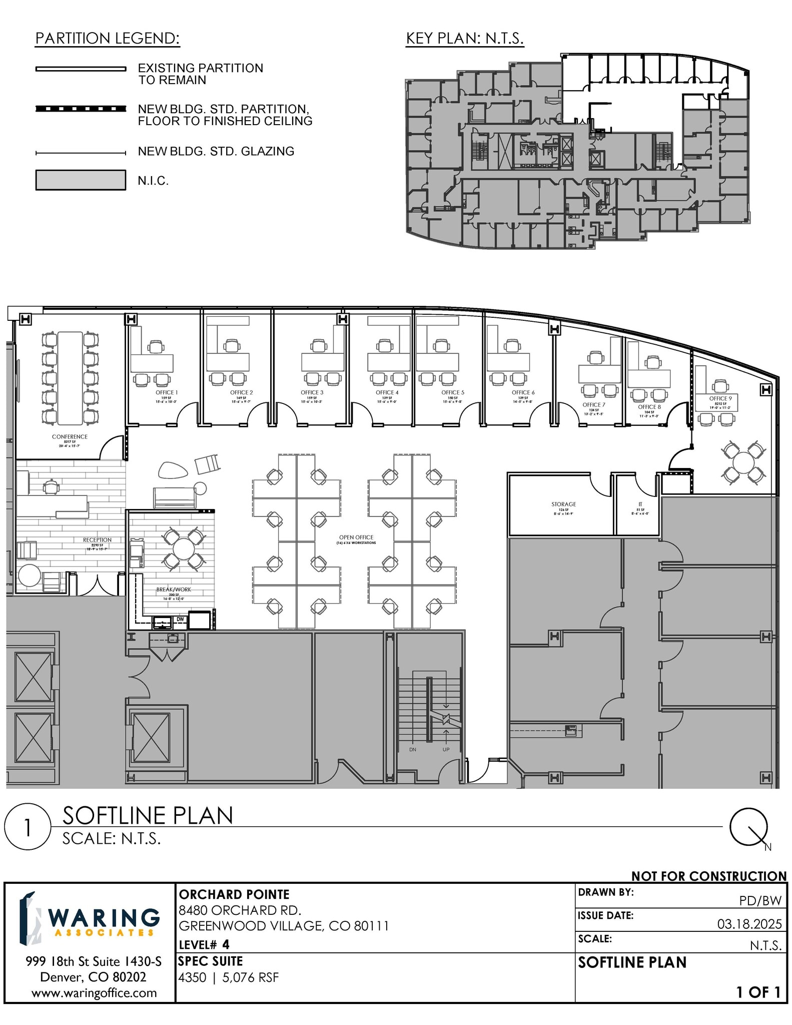 8480 E Orchard Rd, Greenwood Village, CO for lease Floor Plan- Image 1 of 1