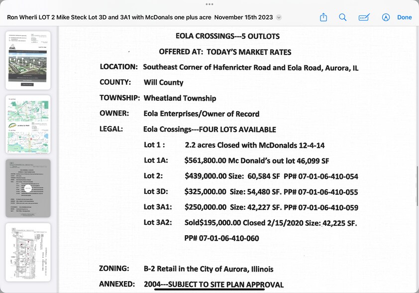 2495 Hafenrichter Rd, Aurora, IL à vendre - Photo du bâtiment - Image 3 de 11