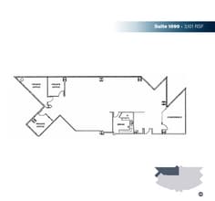 8880 Rio San Diego Dr, San Diego, CA à louer Plan d’étage- Image 1 de 1