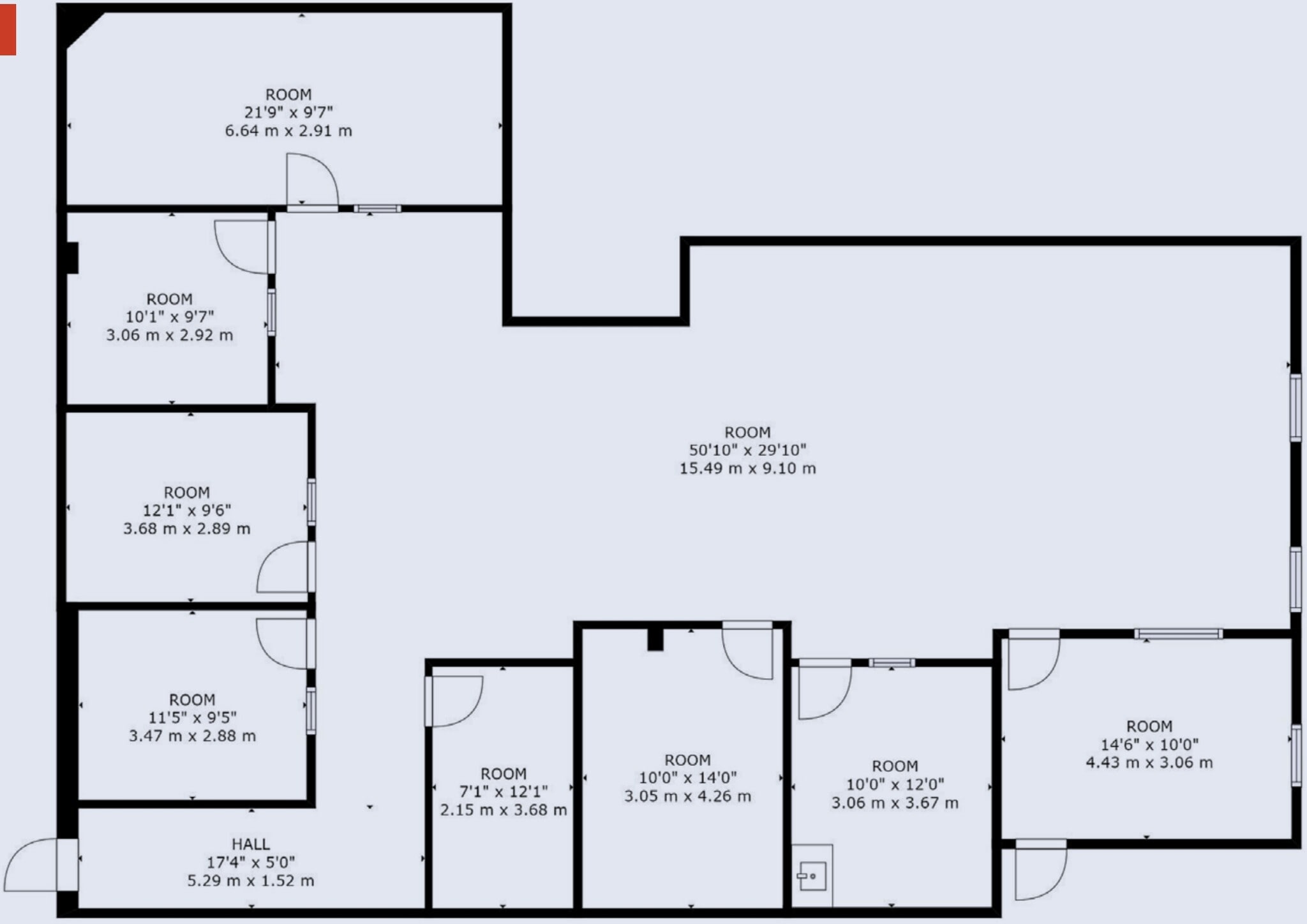 108 Angeline St, Lindsay, ON for lease Floor Plan- Image 1 of 2
