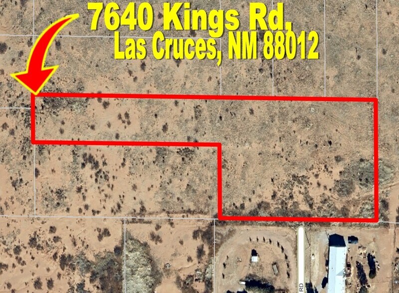 7640 Kings rd, Las Cruces, NM à vendre - Photo du bâtiment - Image 2 de 8