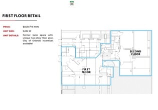14 E Washington St, Orlando, FL à vendre Plan d’étage- Image 1 de 1