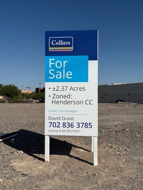 1321 W Warm Springs Rd, Henderson, NV à vendre Photo du bâtiment- Image 1 de 6