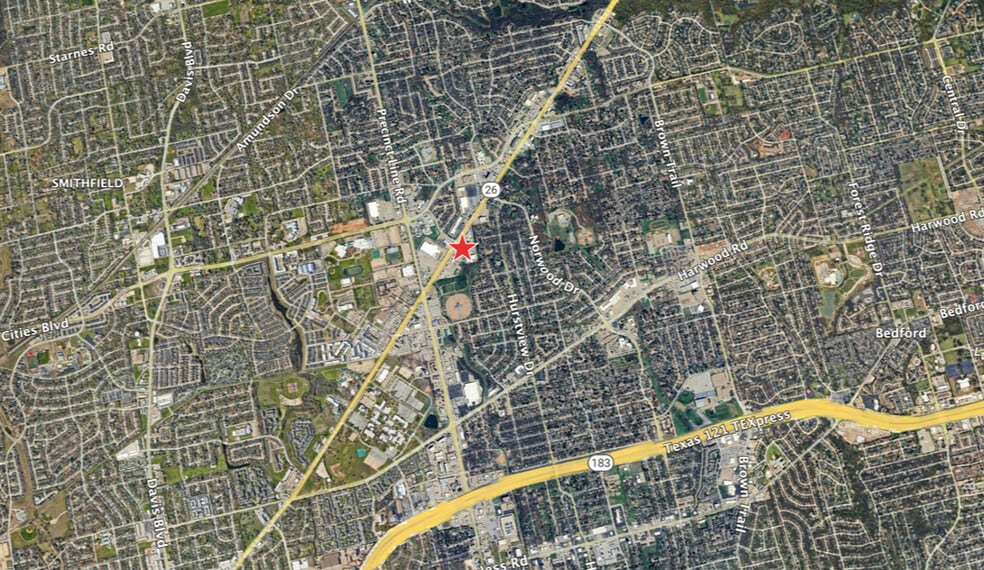 725-737 Grapevine Hwy, Hurst, TX for lease - Building Photo - Image 3 of 9