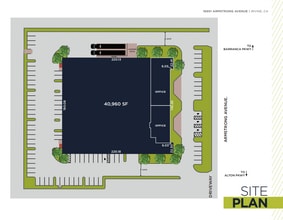 16901 Armstrong Ave, Irvine, CA à louer Plan de site- Image 1 de 1
