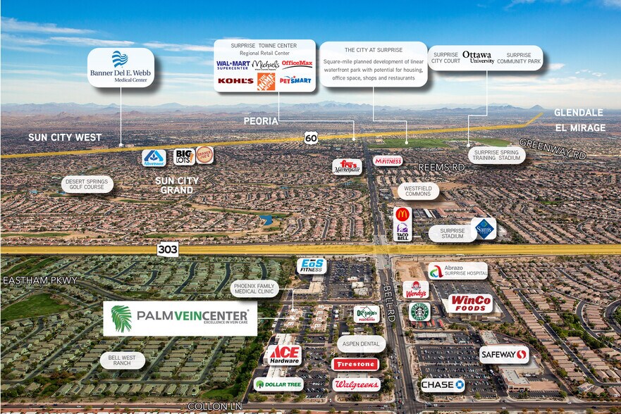 16944 W Bell Rd, Surprise, AZ à louer - Photo du bâtiment - Image 3 de 13