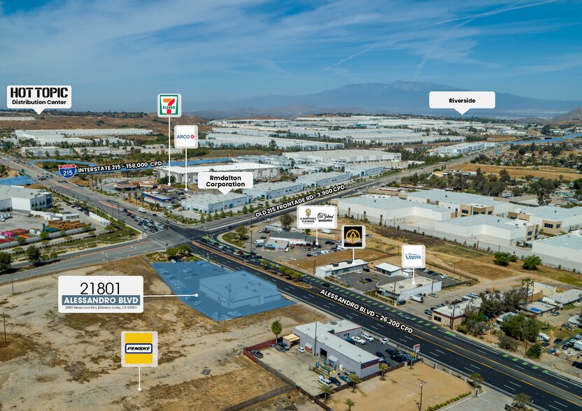 21801 Alessandro Blvd, Moreno Valley, CA à vendre - Photo du bâtiment - Image 2 de 7