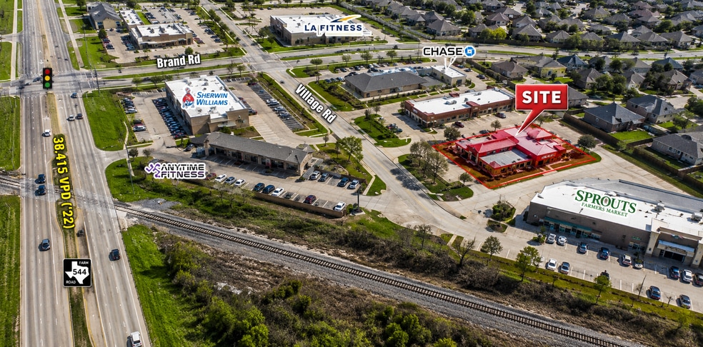 418 Village Dr, Murphy, TX for sale - Aerial - Image 2 of 10
