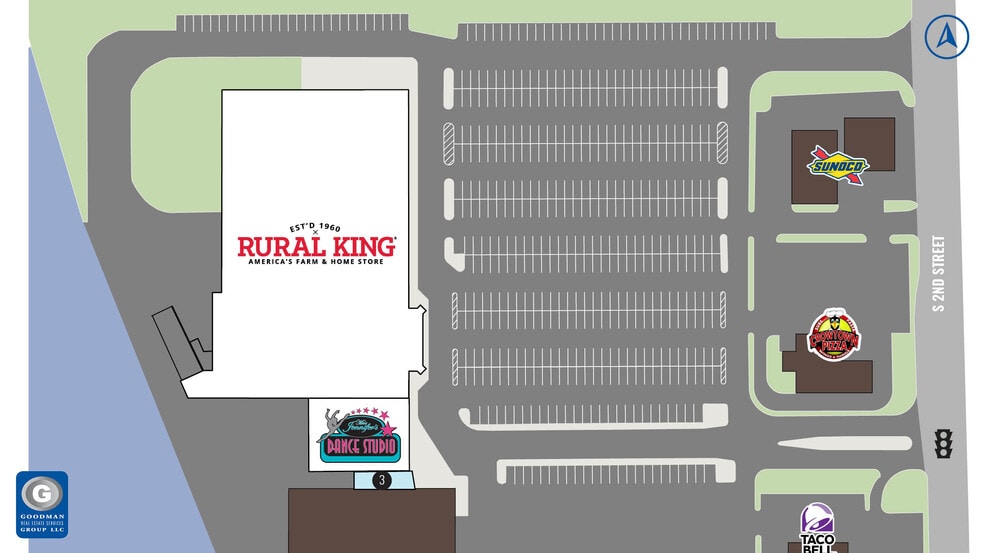 779 S 2nd St, Coshocton, OH for lease - Site Plan - Image 3 of 3