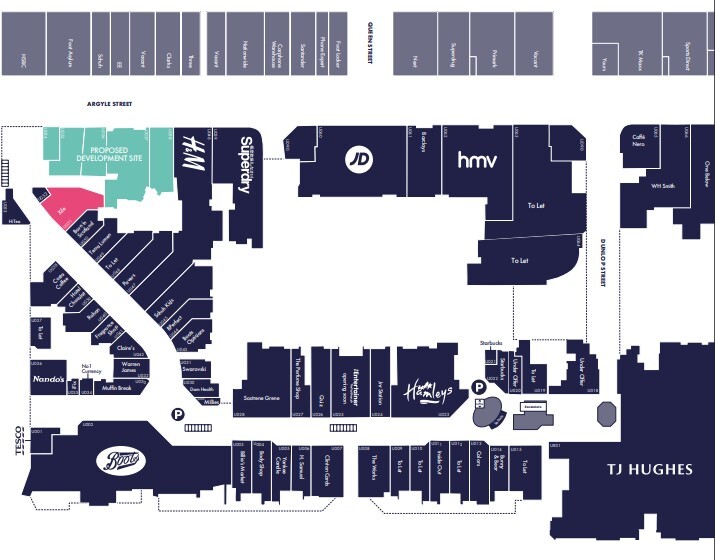 St Enoch Sq, Glasgow for lease Site Plan- Image 1 of 2