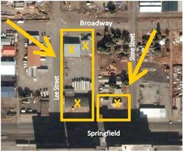 2202 E Broadway Ave, Spokane, WA - AERIAL  map view