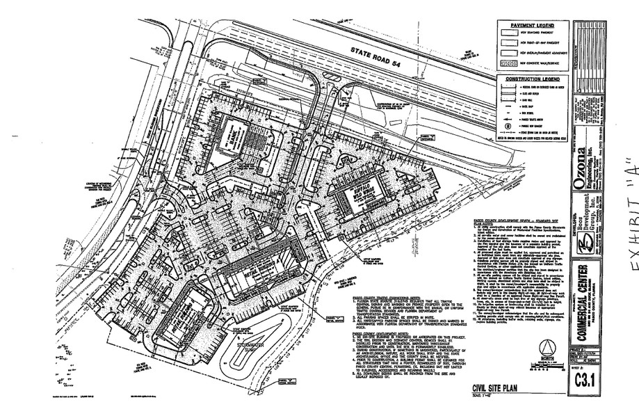 10900 State Road 54, New Port Richey, FL à vendre - Plan de site - Image 1 de 1