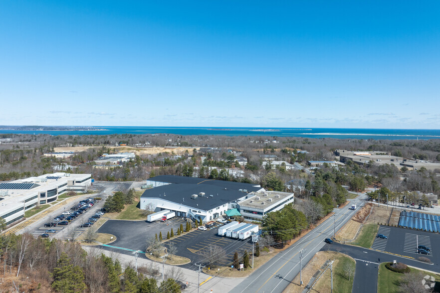 57-59 Armstrong Rd, Plymouth, MA for lease - Aerial - Image 2 of 4