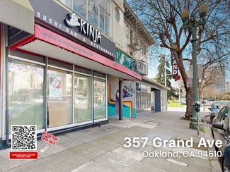 Plus de détails pour 355-357 Grand Ave, Oakland, CA - Commerce de détail à louer