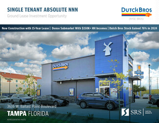 Plus de détails pour 3616 W Ballast Point Blvd, Tampa, FL - Vente au détail à vendre