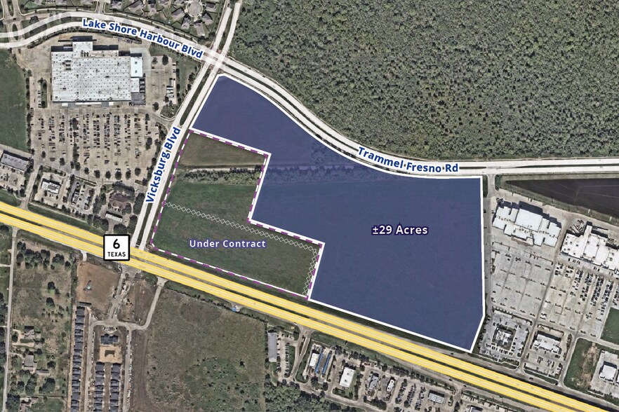 Highway 6 at Vicksburg Blvd blvd, Missouri City, TX à vendre - Photo du bâtiment - Image 2 de 5