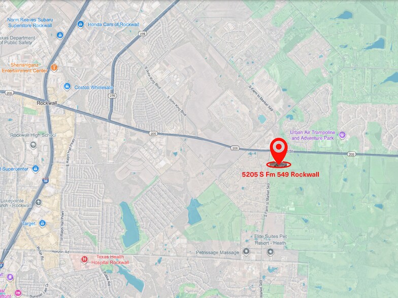 5205 S Farm To Market 549, Rockwall, TX à vendre - Photo du bâtiment - Image 2 de 6