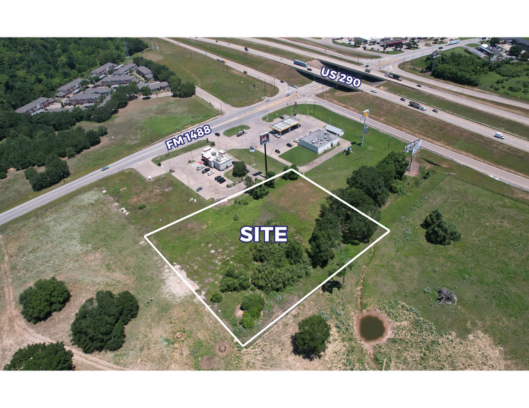 FM 1488 & US 290, Hempstead, TX à vendre - Photo du bâtiment - Image 2 de 6
