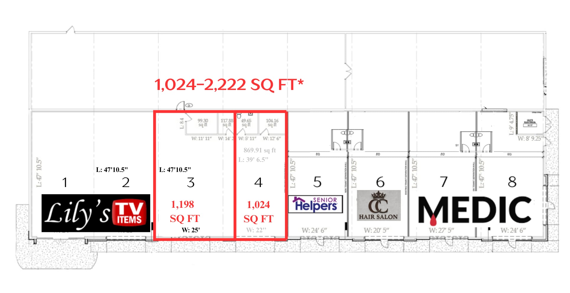 1536 Winfield Dunn Pky, Sevierville, TN for lease Floor Plan- Image 1 of 2