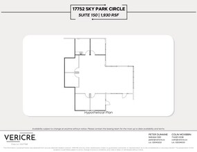 17752 Sky Park Cir, Irvine, CA for lease Floor Plan- Image 1 of 1