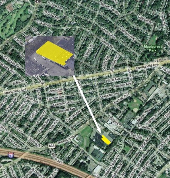 1831 Burnet Ave, Union Township, NJ à louer - Aérien - Image 3 de 3