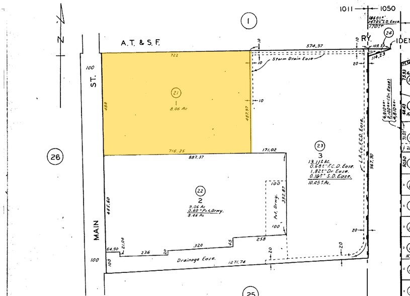 24424 S Main St, Carson, CA à louer - Plan cadastral - Image 2 de 8