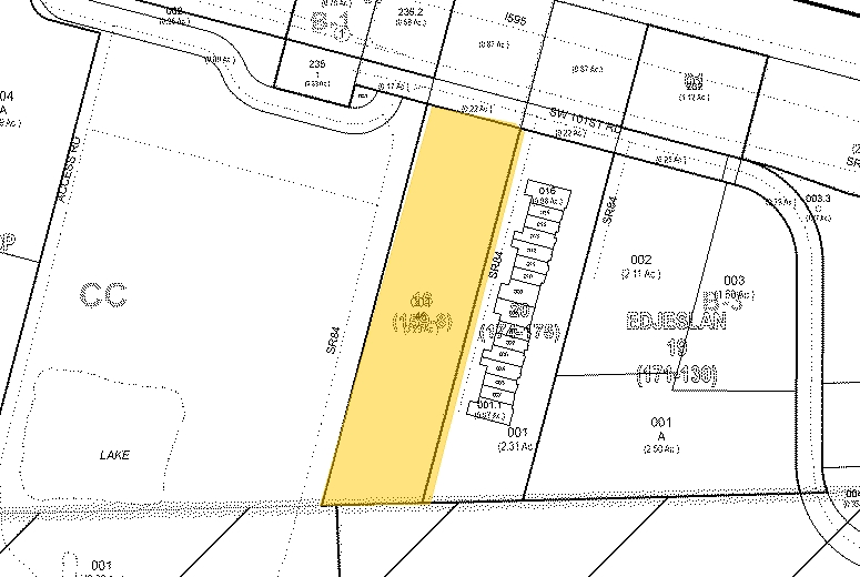 10234 W State Road 84, Davie, FL à louer - Plan cadastral - Image 2 de 4