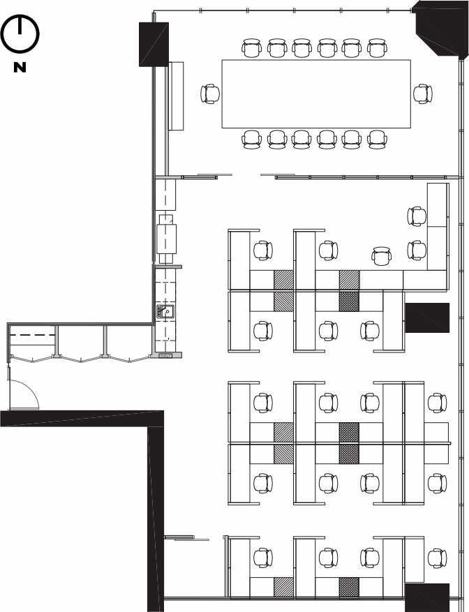 1055 W Georgia St, Vancouver, BC for lease Floor Plan- Image 1 of 4