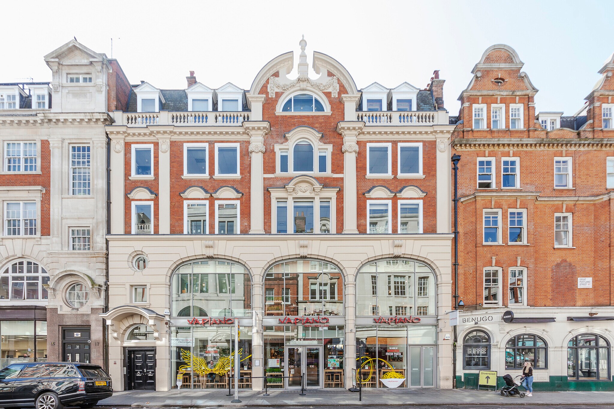 19-21 Great Portland St, Londres à louer Photo du bâtiment- Image 1 de 7