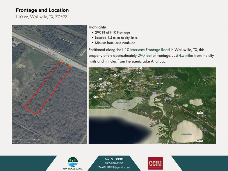 00 Interstate 10, Wallisville, TX for sale - Building Photo - Image 3 of 5