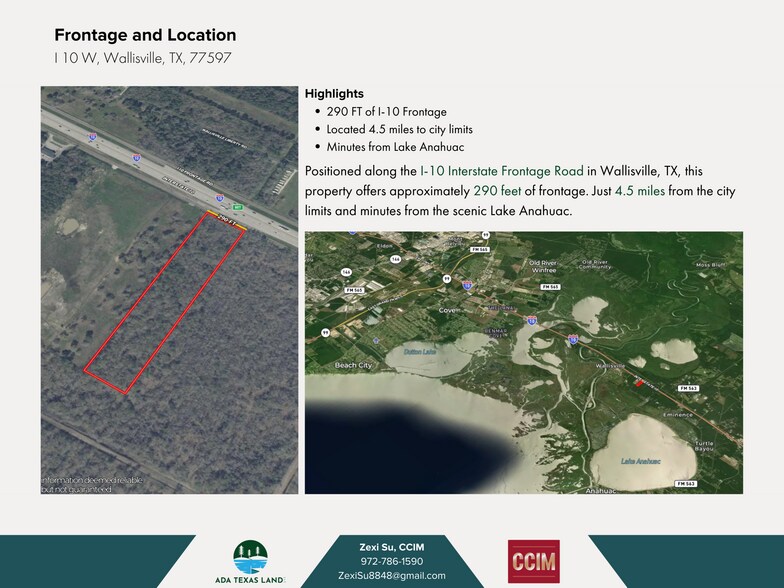 00 Interstate 10, Wallisville, TX à vendre - Photo du bâtiment - Image 3 de 5