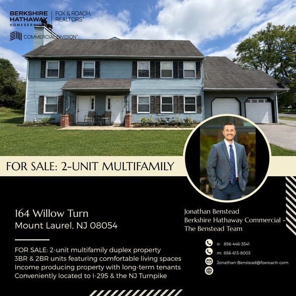 164 Willow Turn, Mount Laurel, NJ for sale - Building Photo - Image 1 of 8