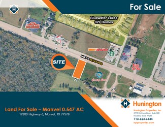 Plus de détails pour 19200 Morris, Manvel, TX - Terrain à vendre