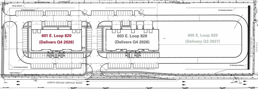 605 E Loop 820, Fort Worth, TX for lease - Site Plan - Image 2 of 2