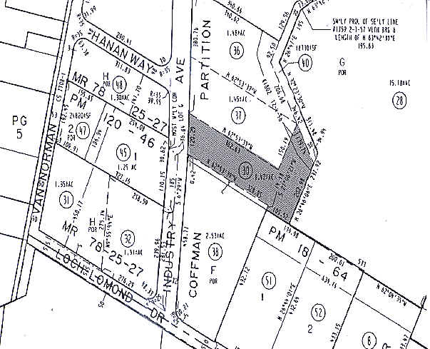 5202 E Industry Ave, Pico Rivera, CA for lease - Plat Map - Image 2 of 2