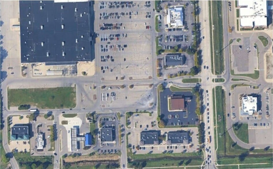 23500 Eureka Rd, Taylor, MI for lease - Aerial - Image 2 of 5