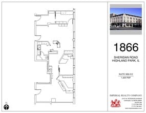 1866 Sheridan Rd, Highland Park, IL for lease Site Plan- Image 1 of 2