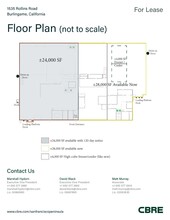 1535 Rollins Rd, Burlingame, CA à louer Plan d’étage- Image 1 de 1