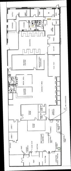1917 E Saint Andrew Pl, Santa Ana, CA for lease - Floor Plan - Image 2 of 3