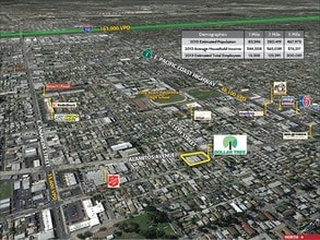 1480 Alamitos Ave, Long Beach, CA - Aerial  map view