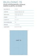 25545-25710 Springbrook Ave, Santa Clarita, CA à louer Plan d’étage- Image 2 de 3