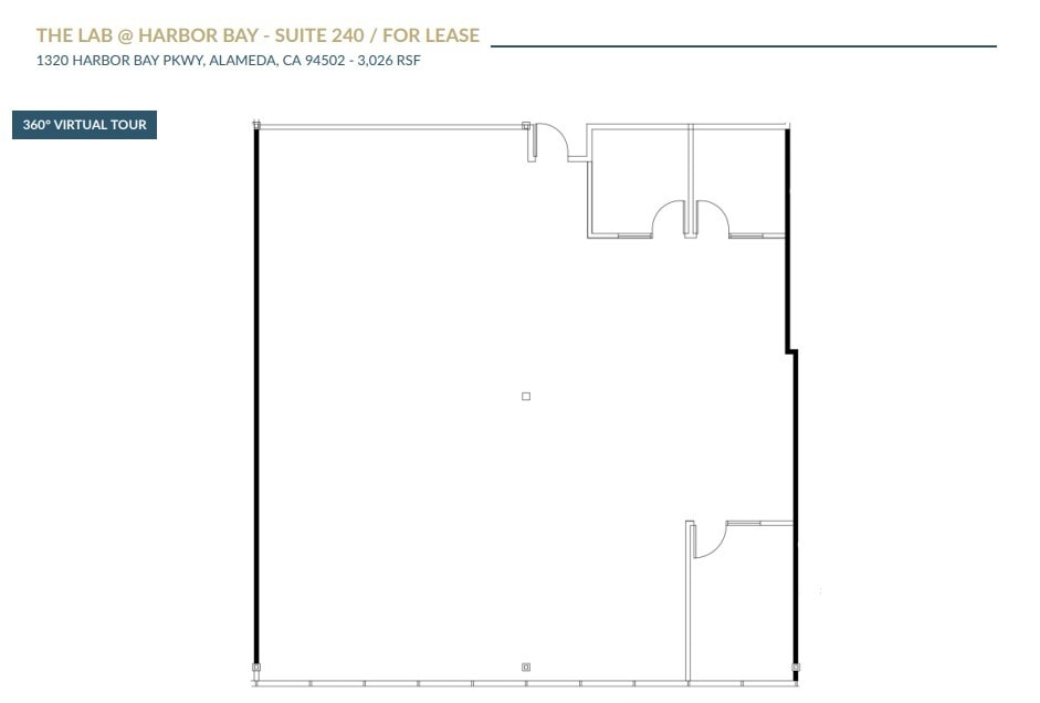 1310-1430 Harbor Bay Pky, Alameda, CA à louer Plan d’étage- Image 1 de 1