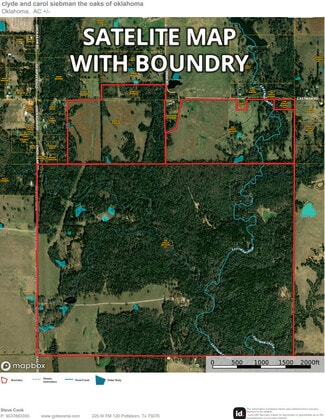 Plus de détails pour 6283 Chickasaw Rd, Colbert, OK - Terrain à vendre