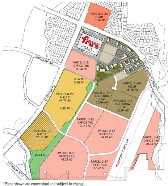 NEC El Mirage Rd & Vistancia Blvd, Peoria, AZ à vendre Photo du bâtiment- Image 1 de 1