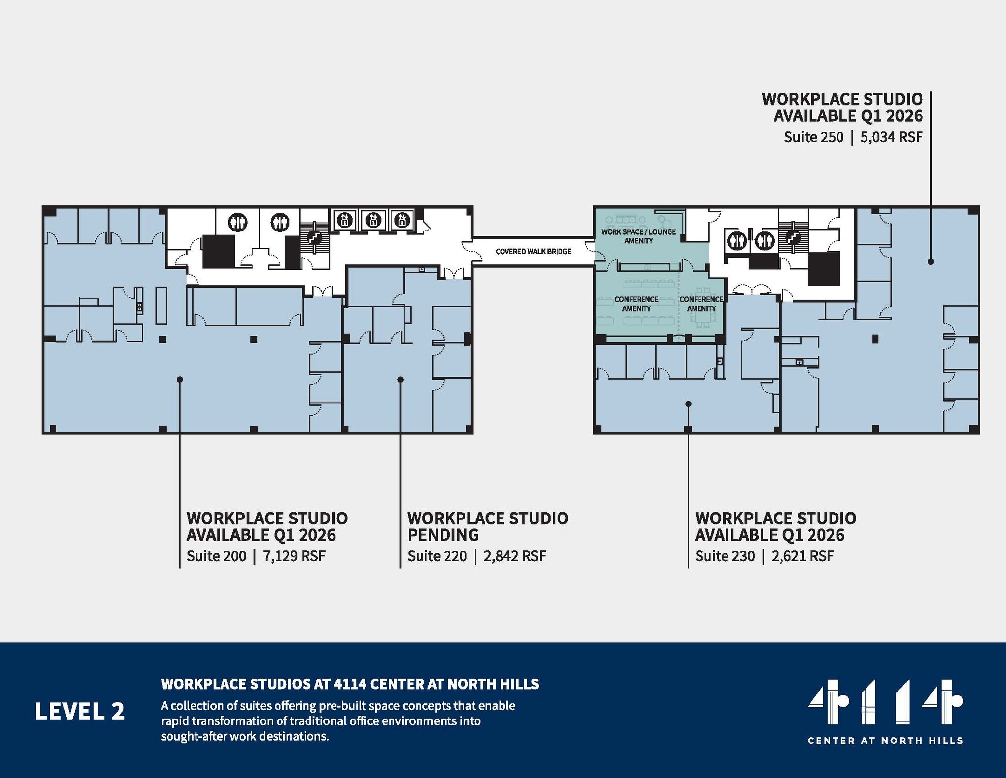 4000 Center At North Hills St, Raleigh, NC for lease Floor Plan- Image 1 of 1