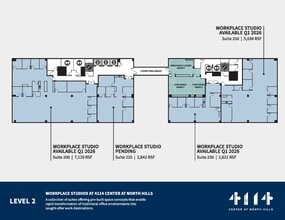 4000 Center At North Hills St, Raleigh, NC for lease Floor Plan- Image 1 of 1