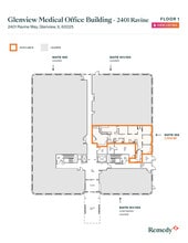 2401 Ravine Way, Glenview, IL for lease Floor Plan- Image 1 of 1