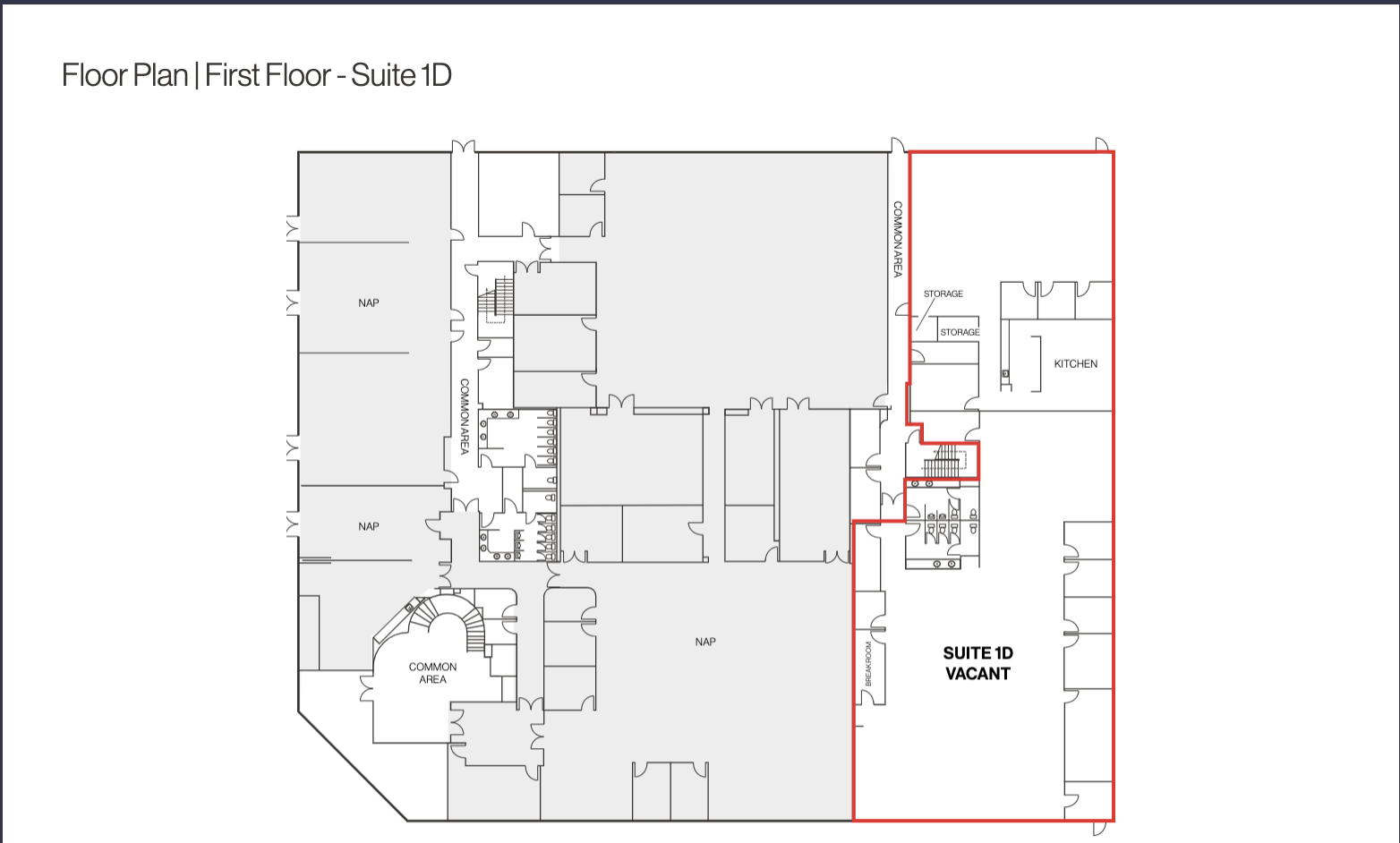 885 Trademark Dr, Reno, NV à louer Plan d’étage- Image 1 de 1