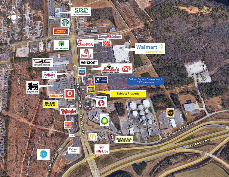 1029 Edgefield Rd, North Augusta, SC for lease - Building Photo - Image 2 of 3